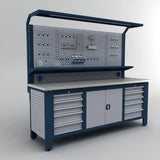 ARBEIDSBENK 225 CM RAL5005\7040
