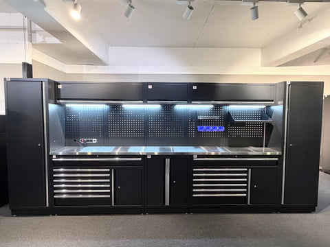 GARASJE INNREDNING 460 CM BRED SKUFFESEKSJON